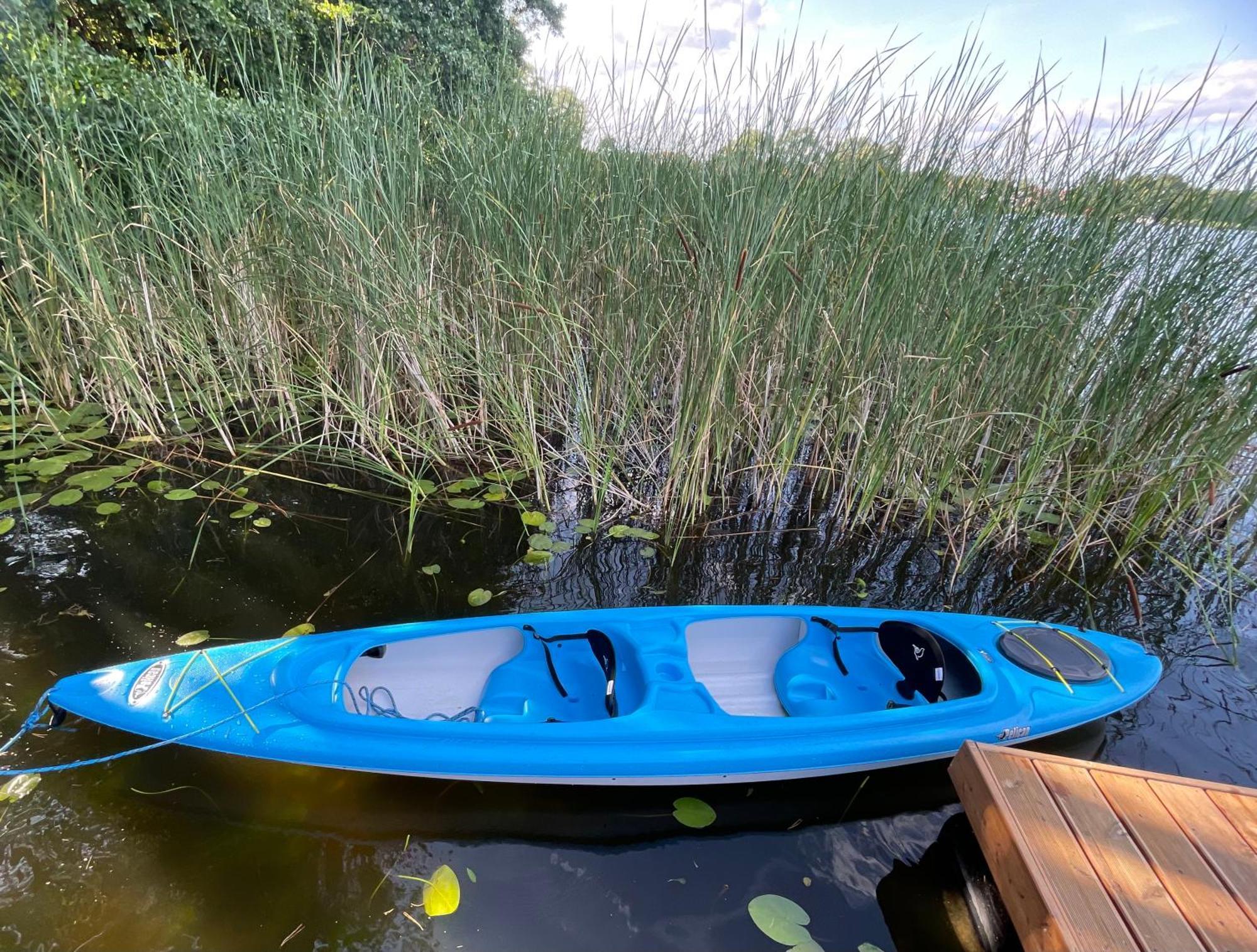 Dom Nad Jeziorem Mazury Pomost Segment 2 Giżycko Exterior foto