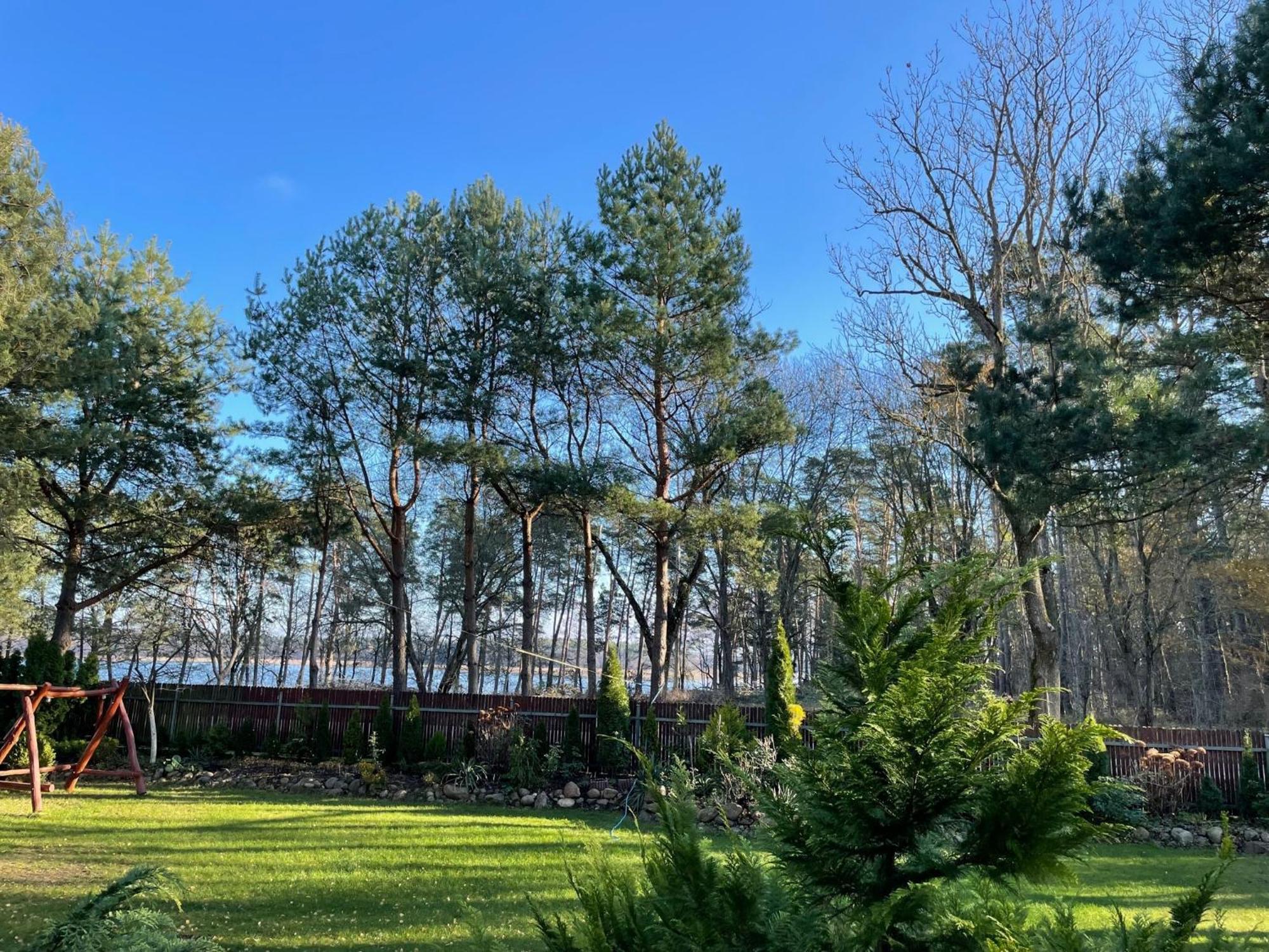 Dom Nad Jeziorem Mazury Pomost Segment 2 Giżycko Exterior foto